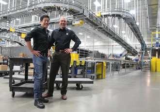 Celebrity Engineer Grant Imahara Tours Mouser’s Massive Distribution Center